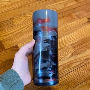 Edgar Allen Poe tumbler
